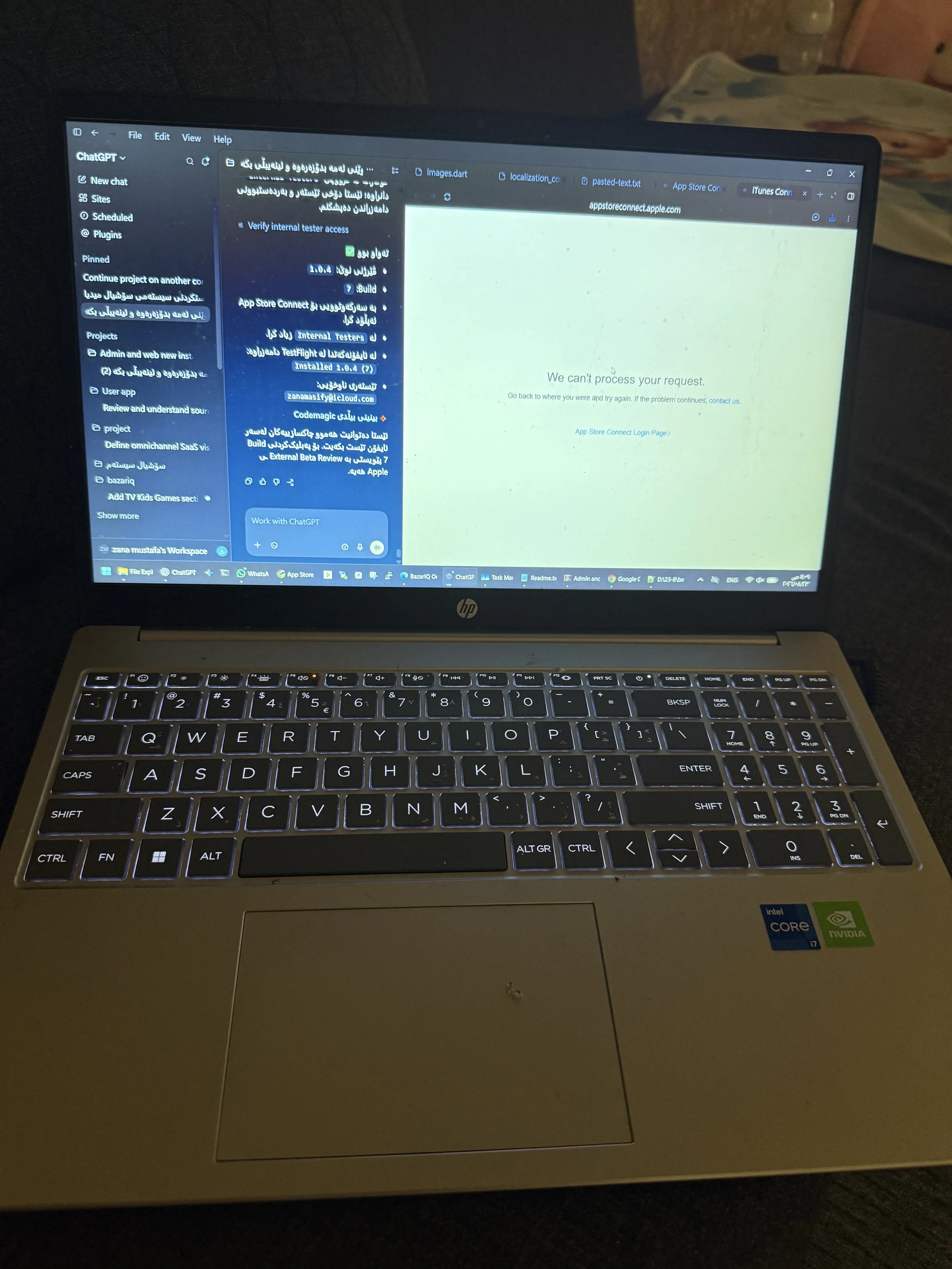 hp laptop
